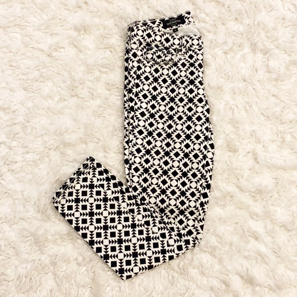 J. Crew toothpick geometric print jeans - Picture 7 of 7